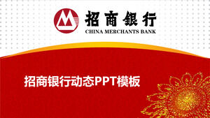 Plantilla PPT general de la industria del banco comercial de China