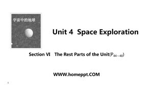 Section VI Les autres parties de l'unité (P44 ～ 48) - Cours en anglais
