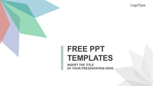 High quality abstract leaves PowerPoint Templates