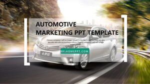 Modelos de PowerPoint de Marketing da Indústria Automotiva
