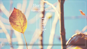 花卉栽培PowerPoint模板