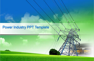电力行业PPT模板