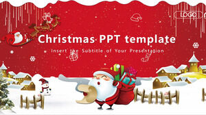Exquisite Weihnachts-PowerPoint-Vorlagen