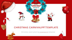 Christmas event planning PowerPoint Templates