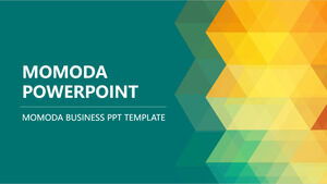 MOMODA BUSINESS PPT TEMPLATE