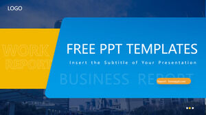 Șabloane PPT de afaceri de fundal pentru construirea de afaceri