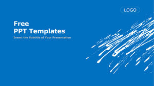 Blue Minimal PowerPoint Templates