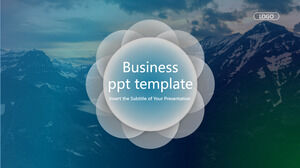 Blue project planning PowerPoint Templates