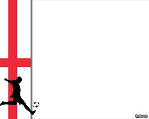 England-Fußball-Powerpoint