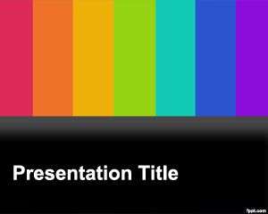 Template PowerPoint TV