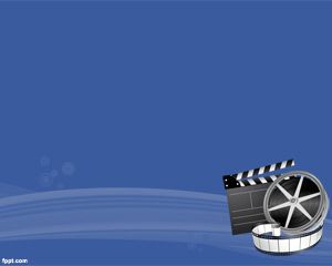 Film-Hintergrund Powerpoint-Vorlage