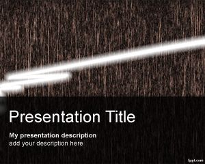 Plantilla de PowerPoint Láser Plantilla de PowerPoint Láser