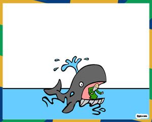 Jonas And The Whale modèle PPT PowerPoint
