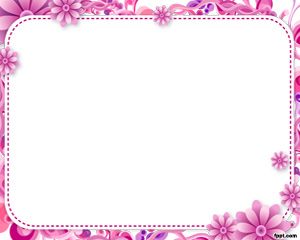 Flower Frame PowerPoint