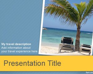 Template PowerPoint Turismo