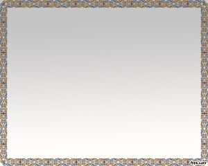 실버 프레임 파워 포인트 템플릿