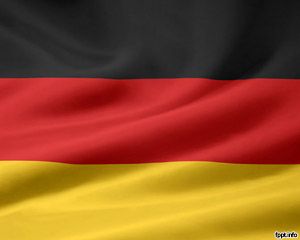 Bandiera della Germania PowerPoint