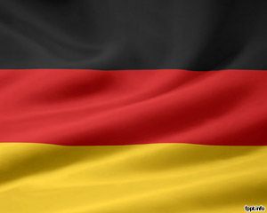 Drapeau de l'Allemagne PowerPoint