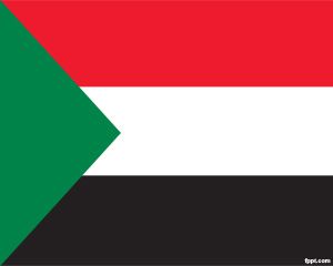 Sudan Flag PowerPoint