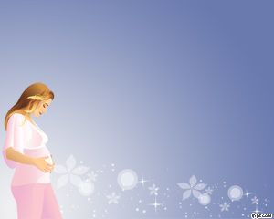 Schwangerschafts-Powerpoint-Vorlage