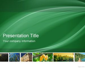 Forestry Powerpoint-Vorlage