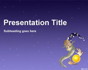 Wizard Design PowerPoint Template