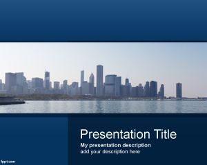 芝加哥的PowerPoint模板