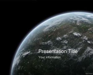 WWF地球一小時的PowerPoint模板