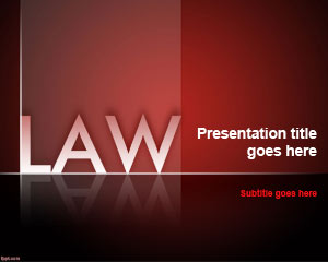 แม่แบบ Law Firm PowerPoint