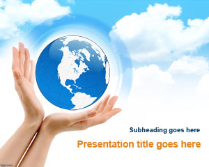 Шаблон Earth Enviroment PowerPoint