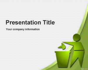 Global Environmental Recycling Powerpoint-Vorlage