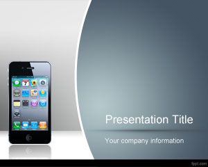 PowerPoint modelo touchscreen