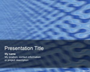 Szablon Blur Technologia PowerPoint Szablon Blur Technologia PowerPoint