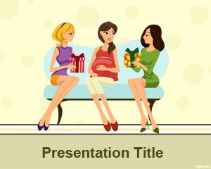 Bayi Template Shower PowerPoint