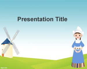 Holland Mills Powerpoint-Vorlage