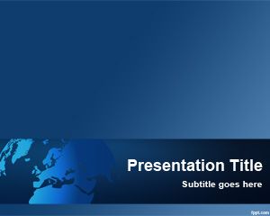 Szablon Global Software PowerPoint