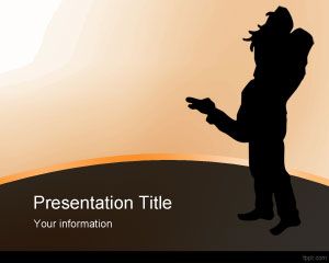 Uwodzenie PowerPoint Template Uwodzenie PowerPoint Template