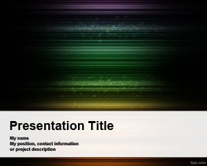 قالب الظلام باور بوينت السذاجة