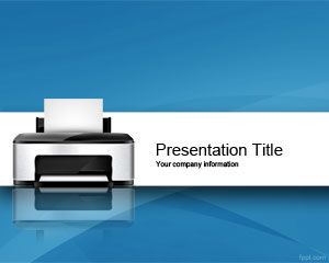 Yazıcı PowerPoint Şablonu