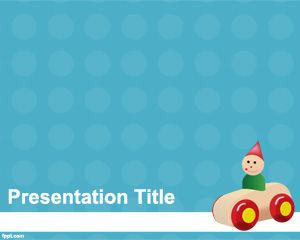 Wooden Toys PowerPoint Template