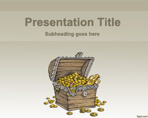PowerPoint modelo Treasure