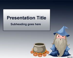 PowerPoint modelo Magician PowerPoint modelo Magician
