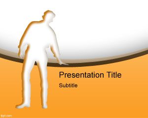 Template tim Dukungan PowerPoint