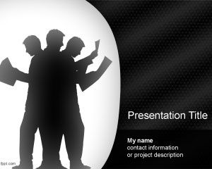 Effort d'équipe PowerPoint Template