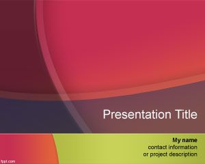 Color Mix Powerpoint-Vorlage