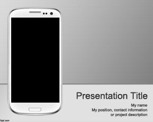 Template Mobile Apps PowerPoint