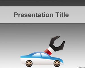 Auto-Reparatur-Powerpoint-Vorlage