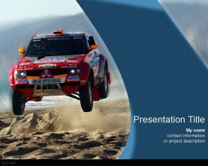 PowerPoint modelo Dakar