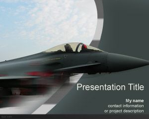 PowerPoint modelo Força Aérea