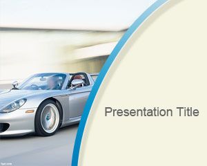 Plantilla de PowerPoint Porsche